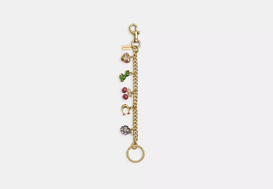 New York City Motif Chain Bag Charm