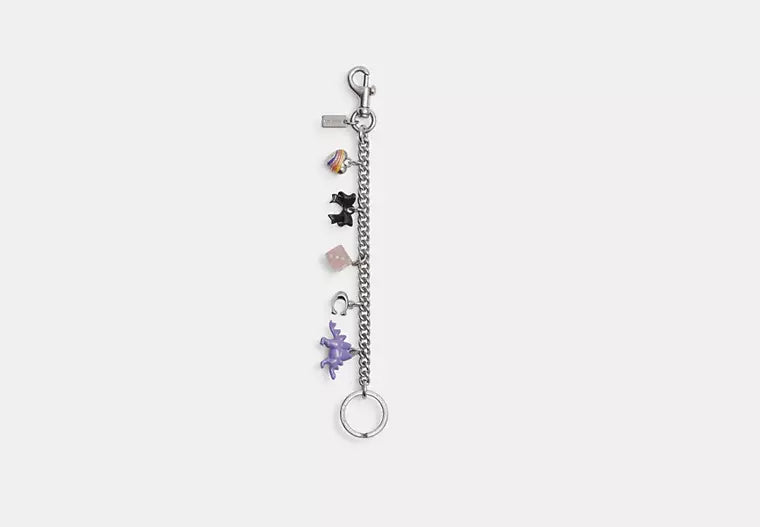New York City Motif Chain Bag Charm